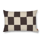 ferm LIVING | Fold Patchwork Cushion - Coffee