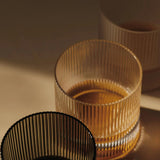 ferm LIVING | Ripple Tumbler Glasses - Set of 2