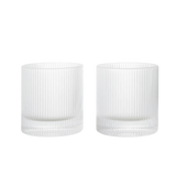 ferm LIVING | Ripple Tumbler Glasses - Set of 2