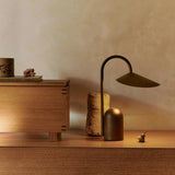 ferm LIVING | Arum Portable Lamp - Dark Chocolate