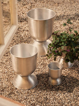 ferm LIVING | Hourglass Pots - Various Sizes - Aluminium