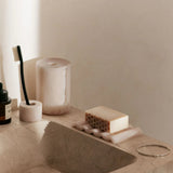 ferm LIVING | Mist Cotton Pad Holder - Pearl