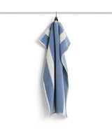 HAY | Stripe Hand Towel in Dusty Blue