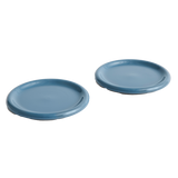 HAY | Barro Plate set of 2 - Ø24 - Dark Blue
