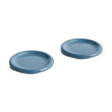 HAY | Barro Plate set of Two - Ø18 - Dark Blue