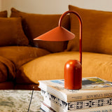ferm LIVING | Arum Portable Lamp - Oxide Red