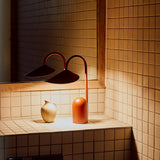 ferm LIVING | Arum Portable Lamp - Oxide Red