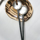 ferm LIVING | Obra Salad Servers - Stainless Steel