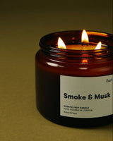 Earl of East | Smoke & Musk Large Scented Candle — 500ml