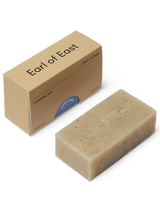 Earl of East Shinrin-Yoku Cleansing Soap Bar displayed with packaging, highlighting its 160g size and premium quality.