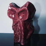 Serax | Marni Owl Vase - Aubergine - Large