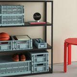 HAY | Colour Crate - Medium - Dusty Blue