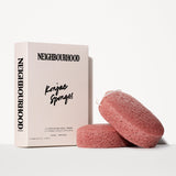 Neighbourhood Botanicals | Exfoliating Facial Konjac Sponge - Pack of 2