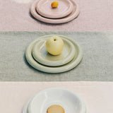 HAY | Barro Plate Set of Two - Ø24 - Pistachio