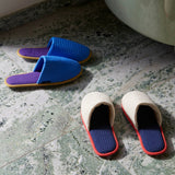 Waffle Slippers - Blue Multi