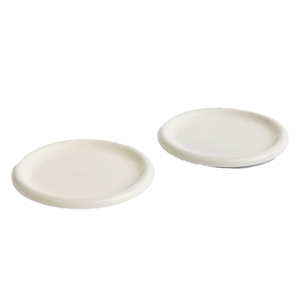HAY | Barro Plate set of 2 - Ø24 - Off-white
