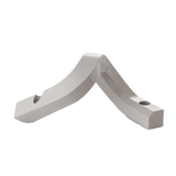 Normann Copenhagen | Crooked Candlestick Holder Two - Warm Grey