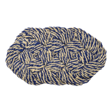 HAY | Coco Swirl Door Mat - Blue & Off-White