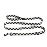 HAY | Dogs Leash - Flat - Black/White Check