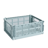 HAY | Colour Crate - Medium - Dusty Blue