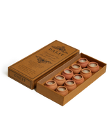 Dalit | Handmade Terracotta Beeswax Tea Lights - Box of 10