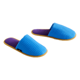 Waffle Slippers - Blue Multi