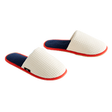 Waffle Slippers - Cream Multi