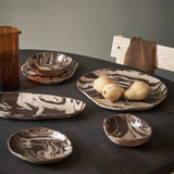 ferm LIVING | Ryu Platter - Sand/Brown - 34cm