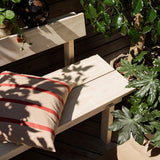 ferm LIVING | Grand Cushion - Camel/Red