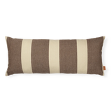 ferm LIVING | Strand Outdoor Cushion - Rectangle - Carob Brown/Parchment
