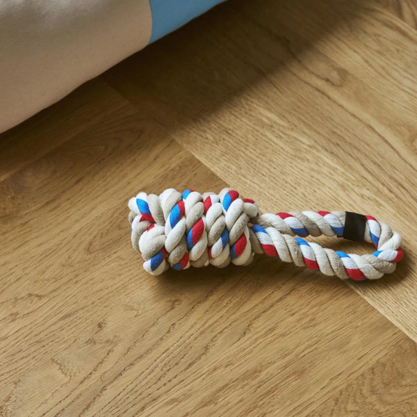 HAY | Dogs Rope Toy - Red/Turquoise/White