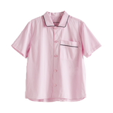 HAY | Outline Pyjama - Short Sleeve Shirt - Soft Pink