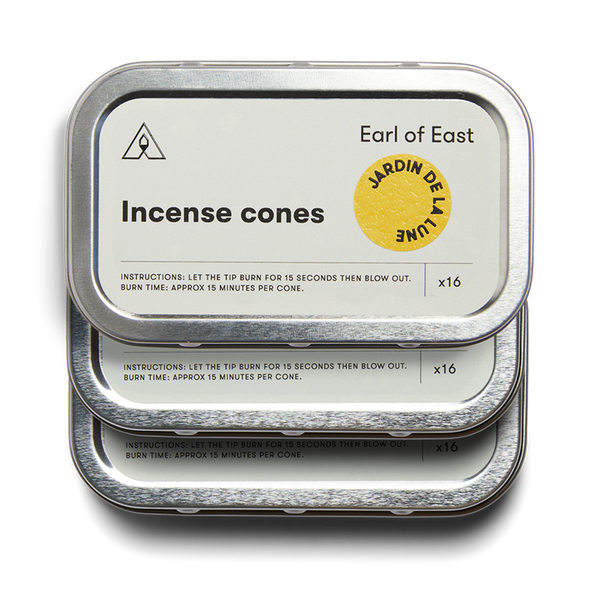 Earl of East | Pack of 3 - Incense Cones - Jardin De La Lune