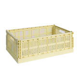 HAY | Colour Crate - Large - Light Yellow