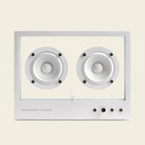 Transparent | Small Transparent Speaker - White