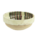Madam Stoltz | Earthenware Bowl - Hand Painted Cream