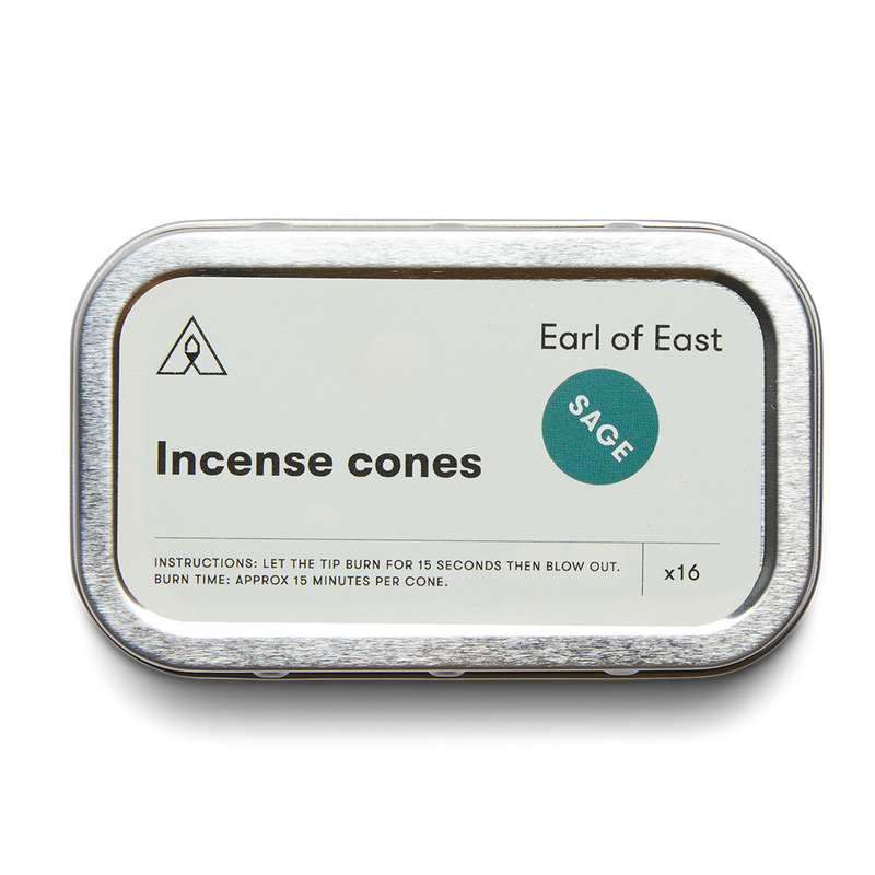 Earl of East | Incense Cones - Sage