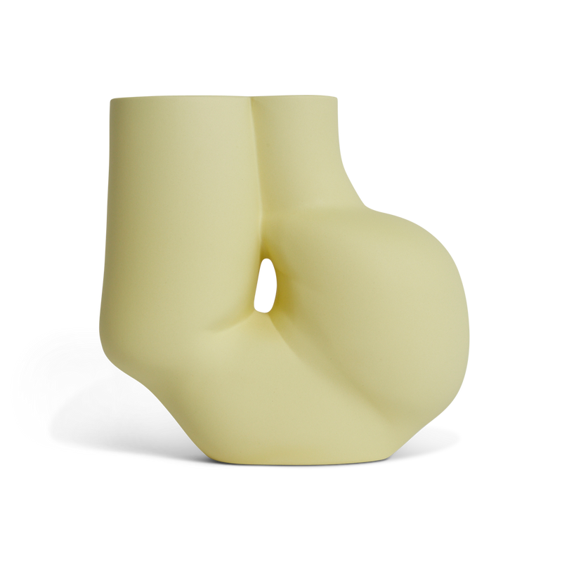 Hay | W&S Chubby Vase - Soft Yellow