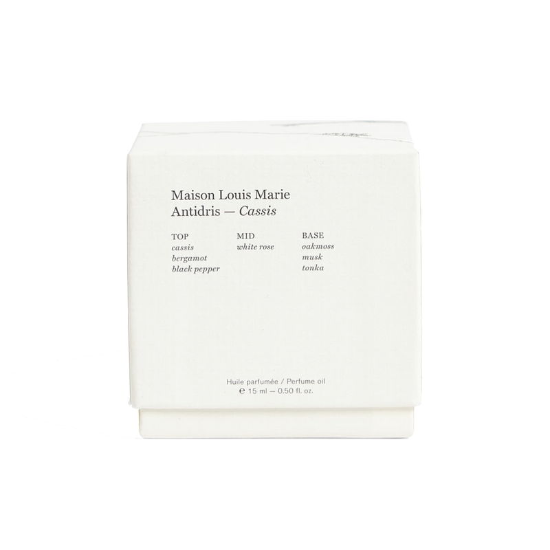Maison Louis Marie | Perfume Oil Antidris Cassis - 15ml
