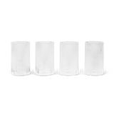 ferm LIVING | Ripple Verrines - Set of 4 - Clear