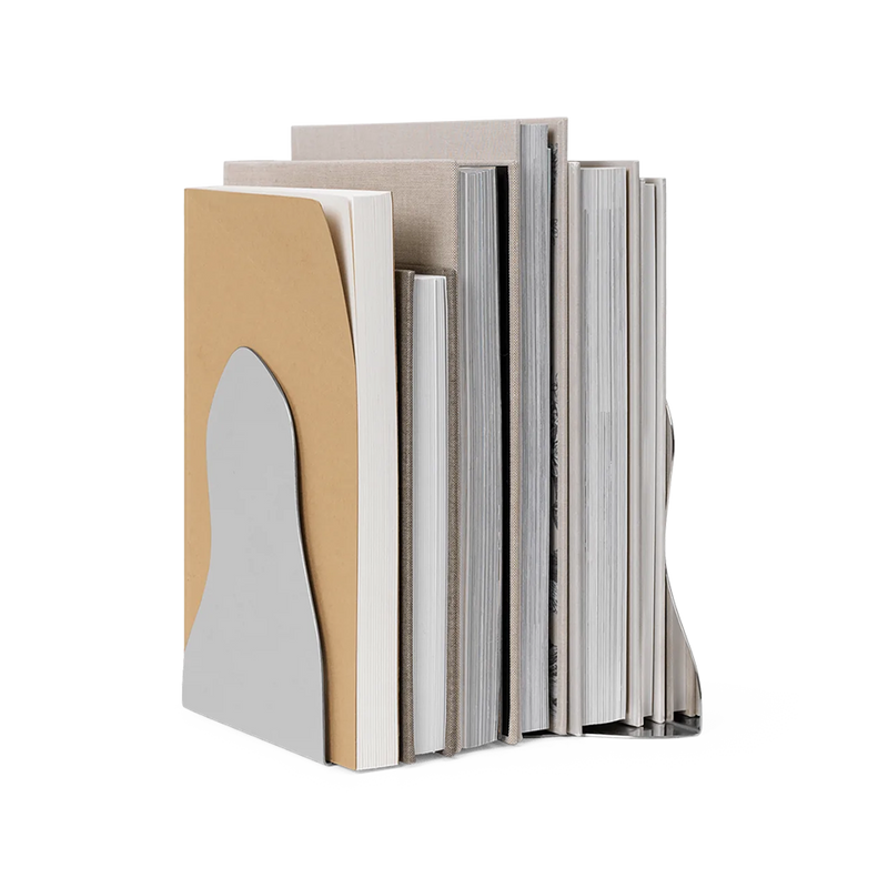 ferm LIVING | Pond Mirrored Book Ends - Set of 2