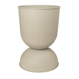 ferm LIVING | Hourglass Pots - Various Sizes - Cashmere