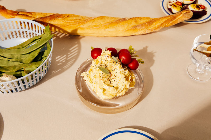 Whipped Butter with Lemon, Sage & Cracked Pepper