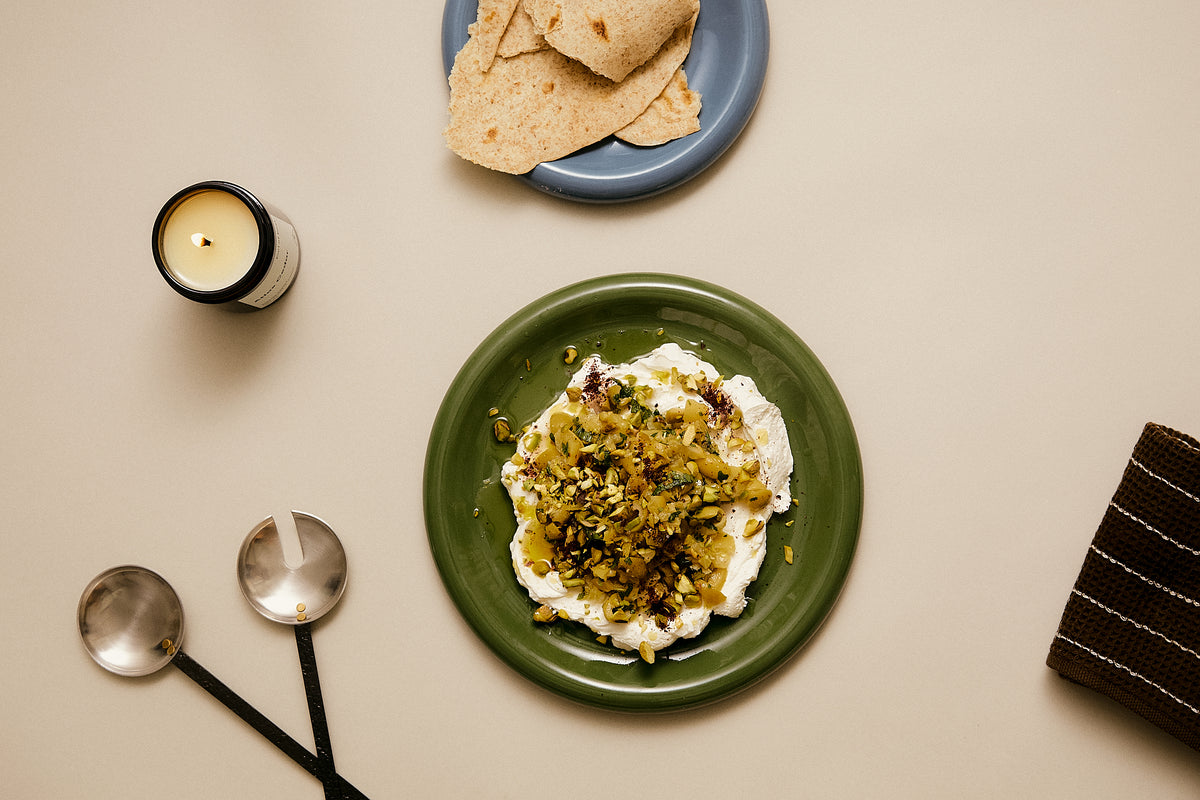 Labneh, Lemon & Olive Dip