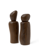 ferm LIVING | Cairn Salt & Pepper Grinder - Dark Brown Wood