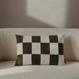 ferm LIVING | Fold Patchwork Cushion - Olive