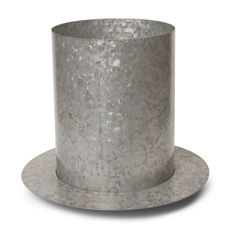 ferm LIVING | Auran Pot - Galvanized - Large