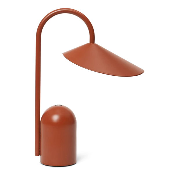 ferm LIVING | Arum Portable Lamp - Oxide Red