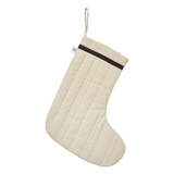 ferm LIVING | Vari Quilted Christmas Stocking - Cotton - Natural