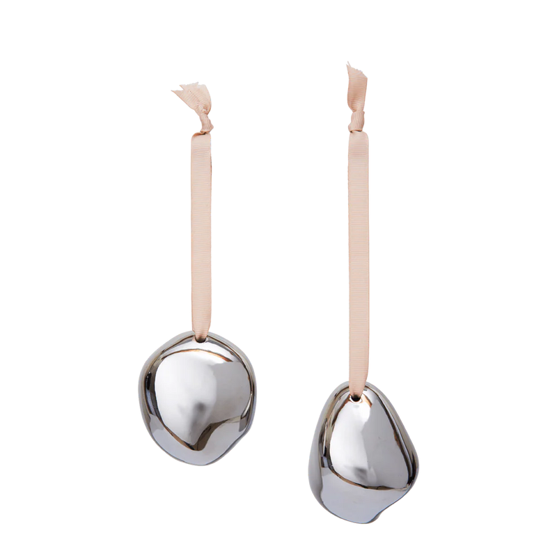 ferm LIVING | Bellure Baubles - Set of 2 - Silver